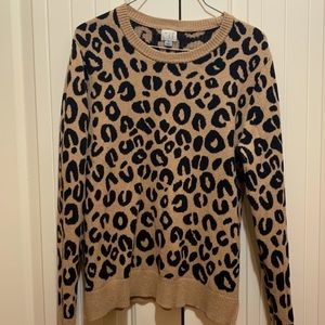 Cheetah sweater